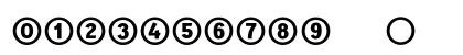 Karbid BoldFigures Lowercase Preview