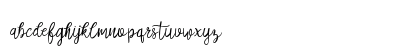Aleysia Regular Lowercase Preview