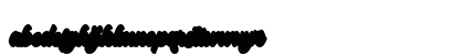 Madang Lovers extrude Regular Lowercase Preview