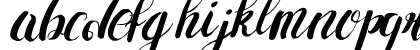 Yol+loy Medium Lowercase Preview
