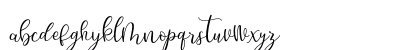 Hello Bunda Regular Lowercase Preview