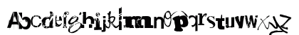 Gadetyper Regular Lowercase Preview