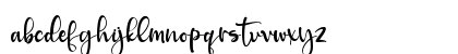Defitta Regular Lowercase Preview