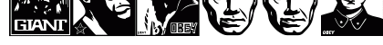 ObeyTyrant Regular Lowercase Preview