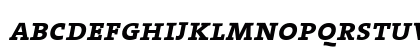 TheSerif Bold Italic Lowercase Preview