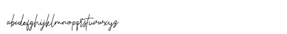 Parachute Signature Regular Lowercase Preview