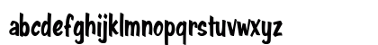 Java Jive Condensed Regular Lowercase Preview