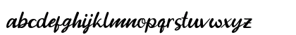 Go Orange Regular Lowercase Preview
