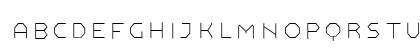 Pullman ExtraLight Lowercase Preview