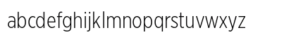 Gotham XNarrow Light Lowercase Preview