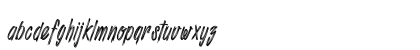 Shenanigans_PersonalUseOnly Regular Lowercase Preview