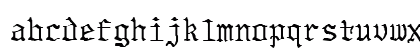 OBADIAH Regular Lowercase Preview