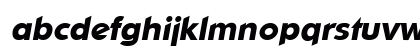 Ornitons Bold Italic Lowercase Preview