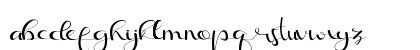 Biggbey Regular Lowercase Preview