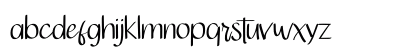 Someday Regular Lowercase Preview