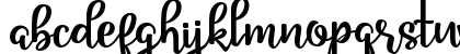 anantasia Regular Lowercase Preview
