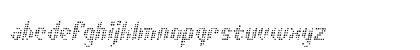 Asterix Blink Italic Regular Preview