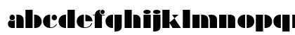 BraggadocioMT Regular Lowercase Preview