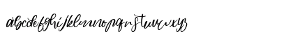 paramore Regular Lowercase Preview