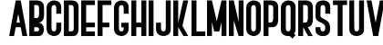 BOVEN 1 Regular Lowercase Preview