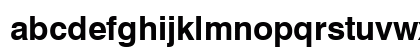 Swis721 WGL4 BT Bold Lowercase Preview