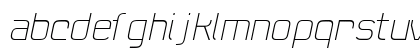21st FineItalic Lowercase Preview