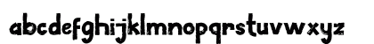 Under Type Regular Lowercase Preview