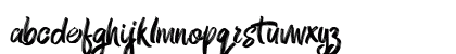 Mt. Blevas Regular Lowercase Preview