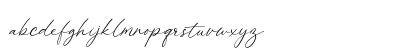 Billie Bonnie Regular Lowercase Preview
