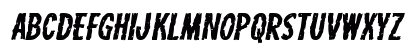 Carnival Corpse Expanded Italic Expanded Italic Lowercase Preview