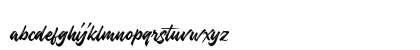 Historea Demo Regular Lowercase Preview