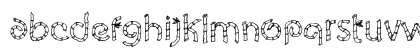 Eco Bamboo Cartoon Regular Lowercase Preview