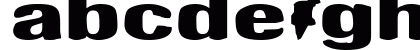 Fanny Fatty Regular Lowercase Preview