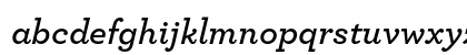 Archer Semibold Italic Lowercase Preview