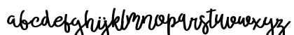 Broolia Regular Lowercase Preview