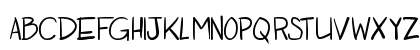 Otaku Rant Regular Lowercase Preview