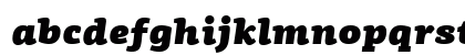 PF Agora Slab Pro UltraBlack Italic Lowercase Preview