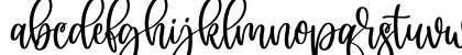 leafs Regular Lowercase Preview