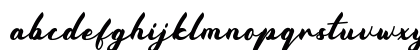Coldcoast Regular Lowercase Preview