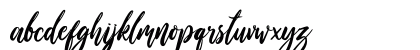 Wild Ones Regular Lowercase Preview