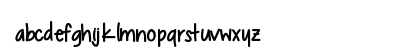 ChocolateCoveredRaindrops Medium Lowercase Preview