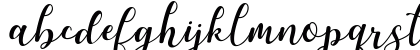 Martinesse Regular Lowercase Preview