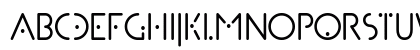 Dottera Regular Lowercase Preview