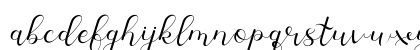 Dyana Regular Lowercase Preview