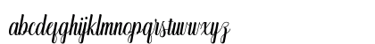 mahony Regular Lowercase Preview