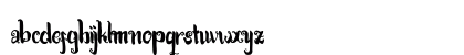 Kracktone Regular Lowercase Preview