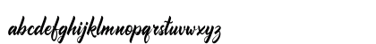 Comebro Regular Lowercase Preview