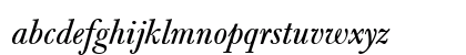 Baskerville T Italic Lowercase Preview