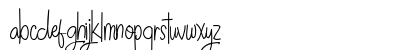 Zero Panzer Regular Lowercase Preview