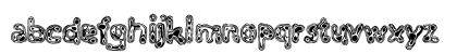 FractalFont Regular Lowercase Preview